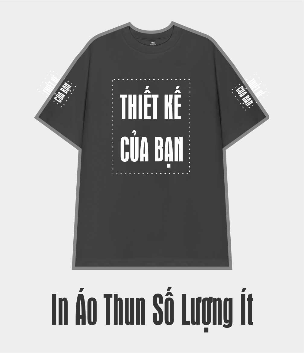 in áo thun theo yêu cầu số lượng ít – in lẻ áo đẹp, nhanh, giá rẻ